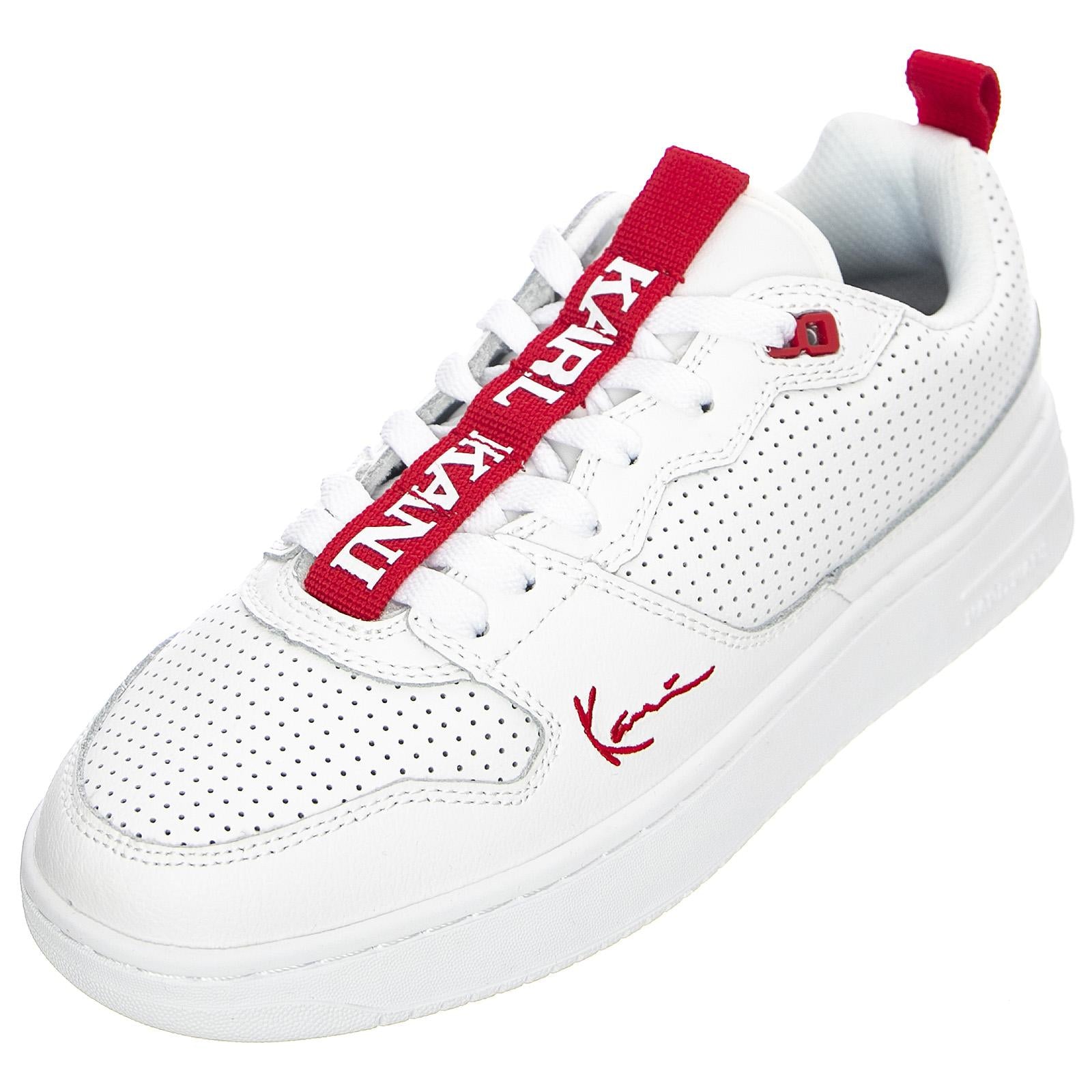 Mens Kani 89 TT Shoes - White / Red
