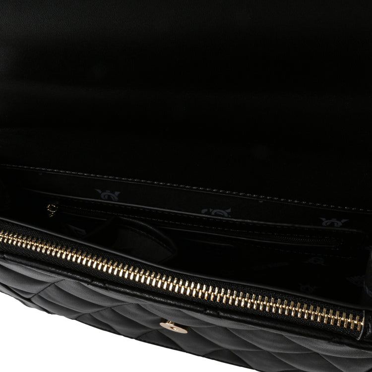 BDiablo Black / Gold - Borsa a Tracolla Nera SMABDIABLO-B-G . STEVE MADDEN 
