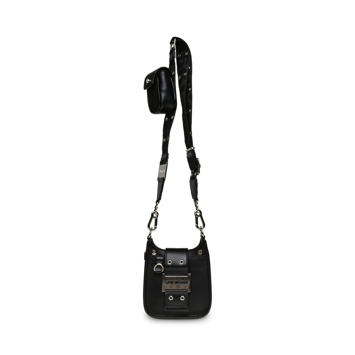 BRisky-R Black - Borsa Nera / Argento SMABRISKY-R-BSL . STEVE MADDEN 