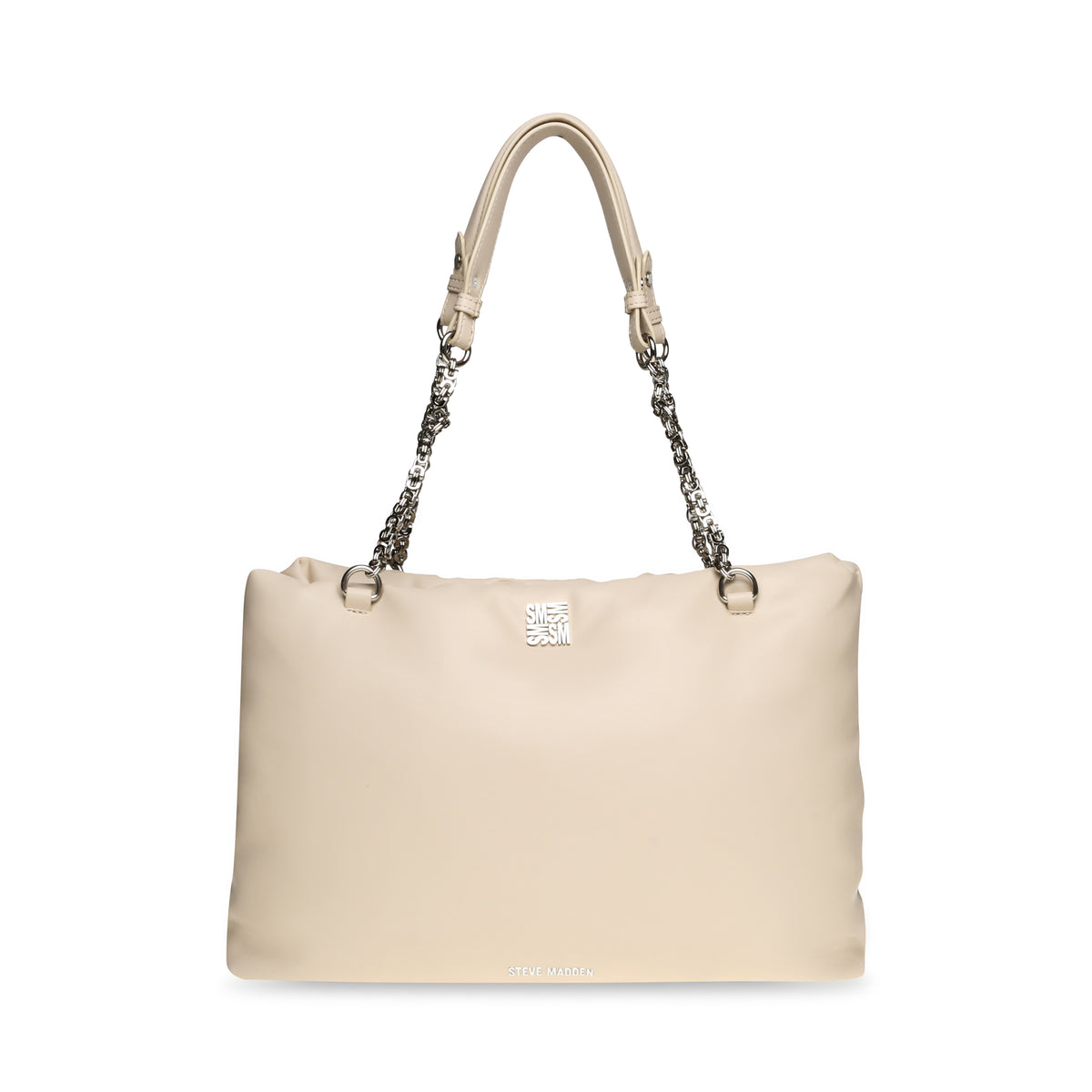 BSoprano Bone / Silver - Borsa Bianca SMABSOPRANO-BNS . STEVE MADDEN 