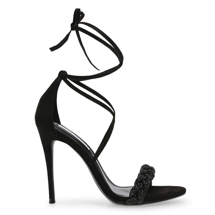 Bejeweled Black Crystal Microsuede + Stones - Sandali Donna Neri SMSBEJEWELED-BLK . STEVE MADDEN 