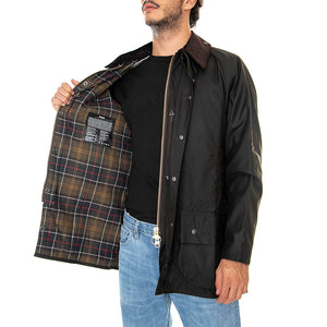 Classic Beaufort Wax Jacket Olive - Giacca Invernale Uomo Marrone FW22-MWX0002-OL71 . BARBOUR 