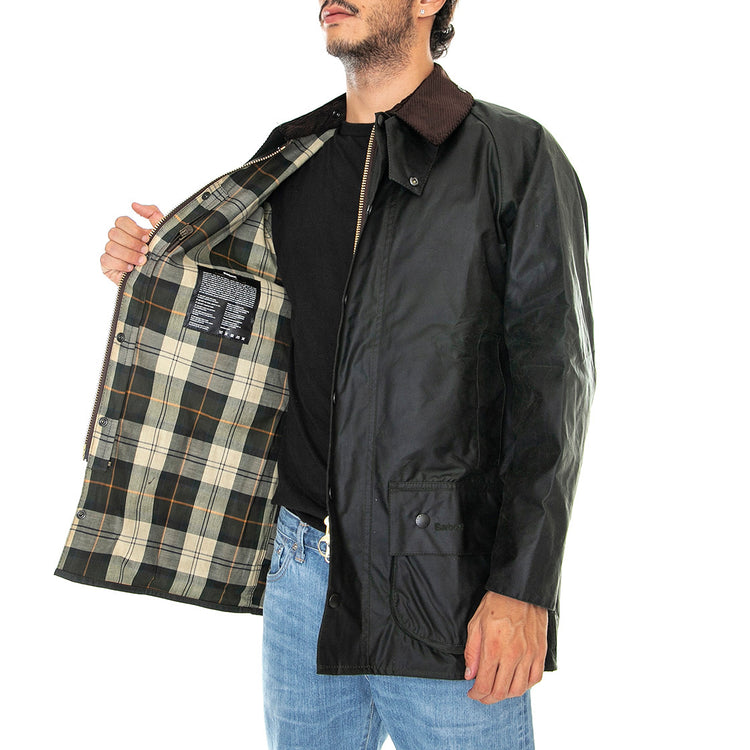 Beaufort Wax Jacket Sage - Giacca Invernale Uomo Verde FW22-MWX0017-SG91 . BARBOUR 