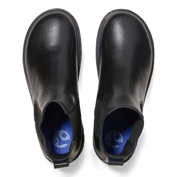 Highwood Slip On Women Black Natural Leather Boots - Stivaletti Donna Neri 1025781 . BIRKENSTOCK 