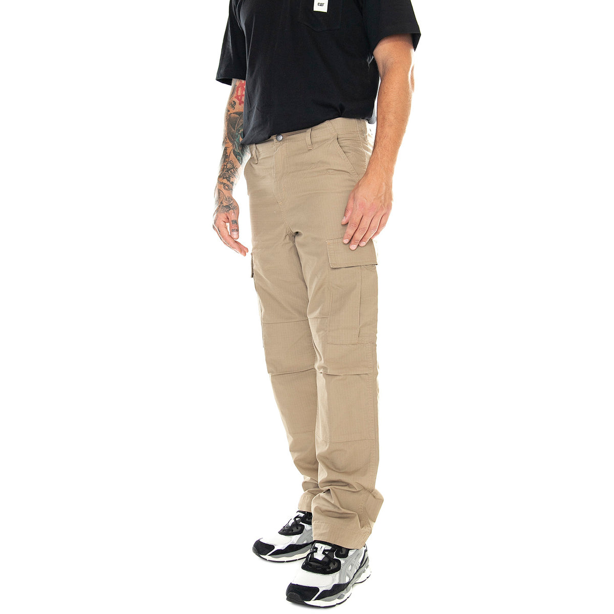 Regular Cargo Pant Leather / Rinsed - Pantaloni Uomo Beige I032467.8Y02 . CARHARTT WIP 