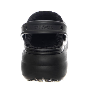 Classic Platform Lined Clog W BLK -  Sandali Donna Neri CR.207938-BLK . CROCS 