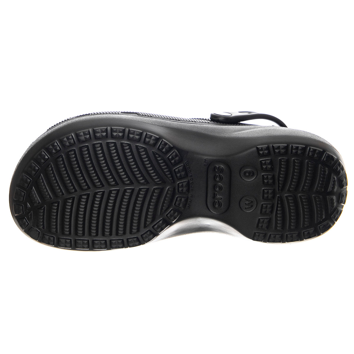 Classic Platform Lined Clog W BLK -  Sandali Donna Neri CR.207938-BLK . CROCS 