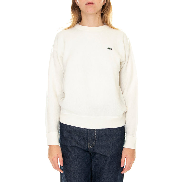 Pullover-70V - Maglione Girocollo Donna Bianco AF9551-70V . LACOSTE 