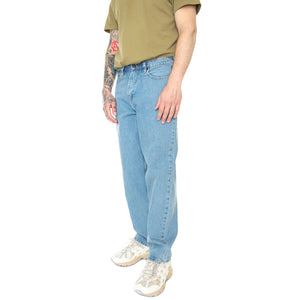 Skate Super Baggy Simple Rinse Med Indigo Flat Finish - Pantaloni Denim Jeans Uomo Blu A4298-0003 . LEVIS 