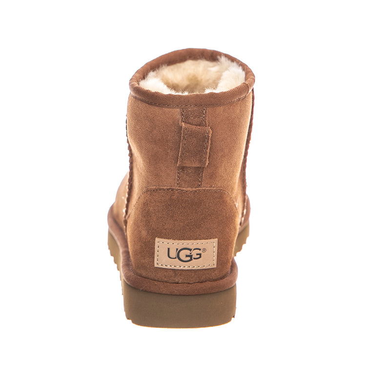 Mini Classic II Chestnut- Stivaletti alla Caviglia Donna Marroni UGSCLMCN1016222W . UGG 