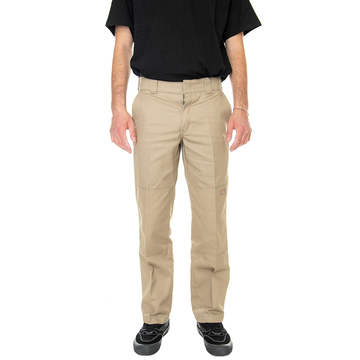 Slim Straight Double Knee Rec Khaki - Pantaloni Chino Uomo Beige DK0A4XZEKHK1 . DICKIES 