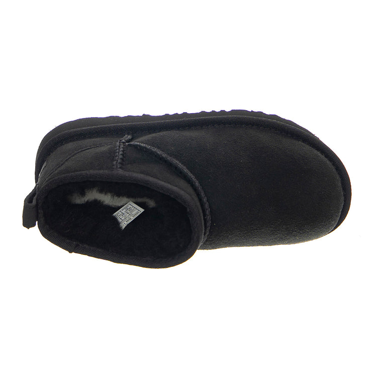 Kids' Classic Ultra Mini Black Boots - Stivaletti Bambino Neri 1130750K-BLK . UGG 