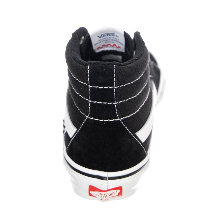 Mens Skate SK8-Hi Shoes - Black / White - Scarpe Stringate Profilo Alto Uomo Nere VN0A5FCCY281 . VANS 