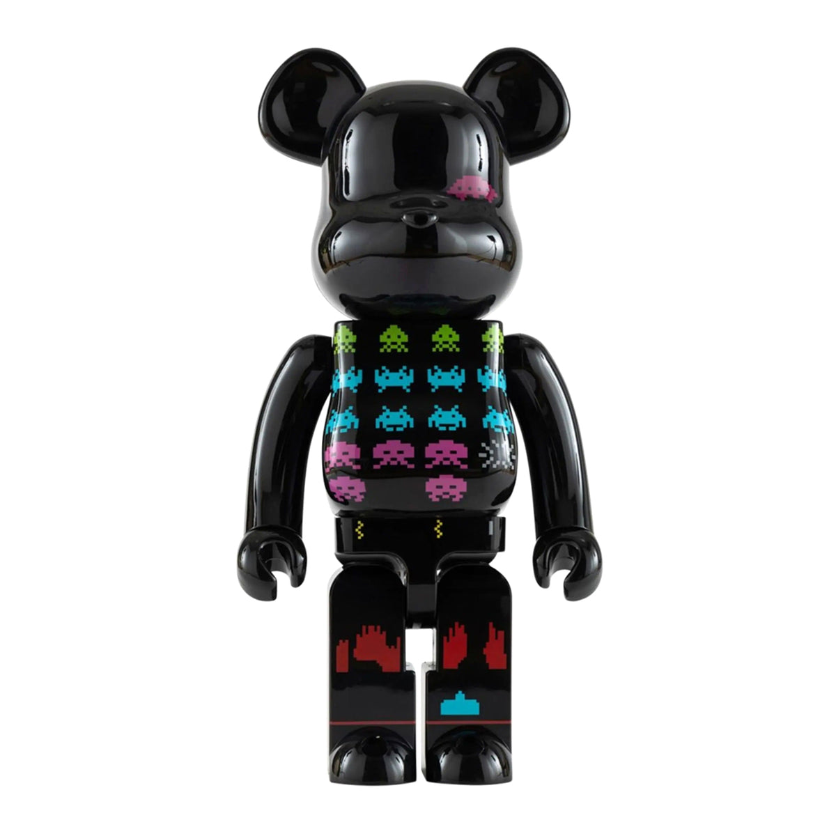 Medicom Space Invaders Be@rbrick Black 400% - Toy Medicom Multicolore MDTSPACE1 . MEDICOM TOY 