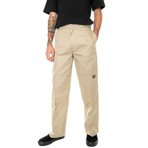 Double Knee Rec Khaki - Pantaloni Chino Uomo Beige DK0A4XK3KHK1 . DICKIES 