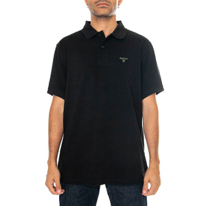 Lightweight Sports Polo Black - Polo Uomo Nera SS24-MML1367-BK31 . BARBOUR 