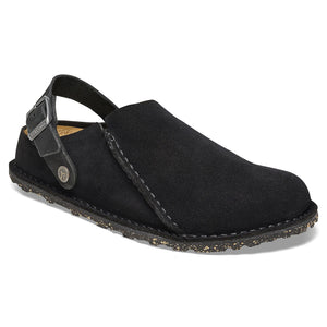 W' Lutry Premium Black, Suede Leather Sandals - Sandali Donna Neri 1025356 . BIRKENSTOCK 