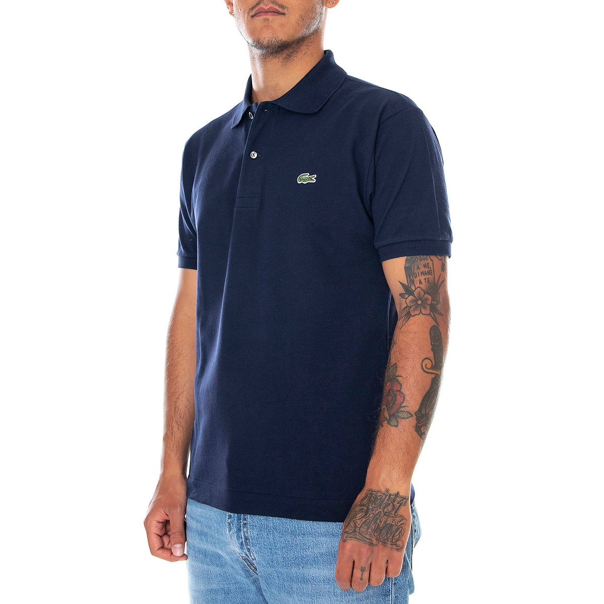Logo 166 - Polo Uomo Blu 1212-166 . LACOSTE 