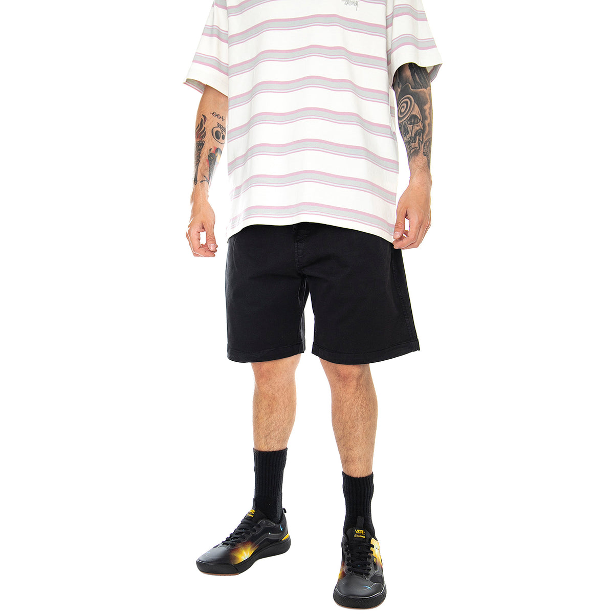 M' Lawton Short Black - Bermuda Uomo Neri I026518.89.GD.03 . CARHARTT WIP 