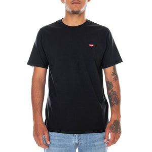 Original - Maglietta Girocollo Uomo Nera 56605-0009 . LEVIS 