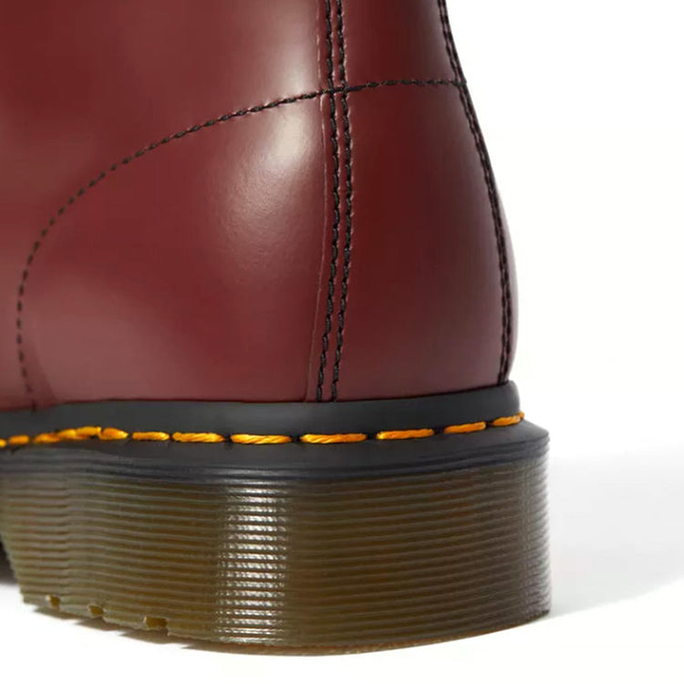 1460 SMOOTH CHERRY RED - Stivaletti Uomo / Donna Bordeaux 22139_4 . DR.MARTENS 