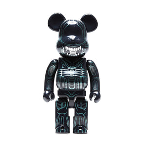 Bearbrick Alien - Multicolor - Pupazzo Gadget Toy 400% KKMD400ALIE-2 . MEDICOM TOY 