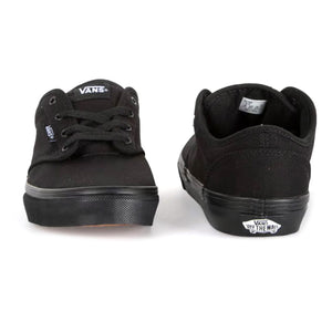 ATWOOD BLACK / BLACK - Scarpe Basse Stringate Uomo Nere 3434 . VANS 