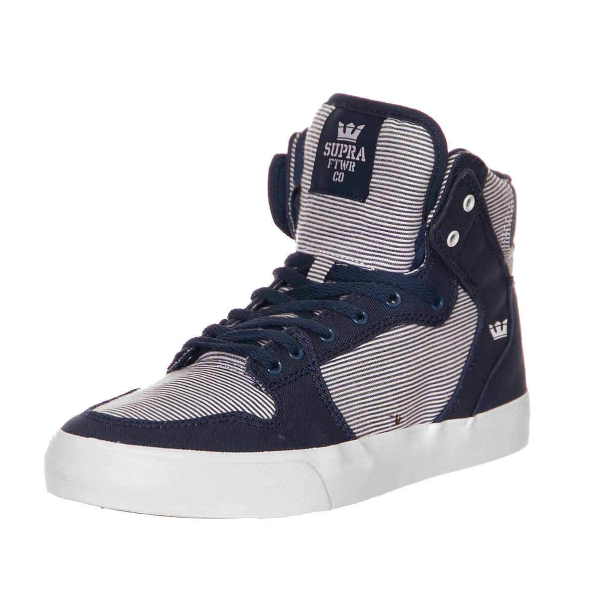 Kids Vaider Scarpe - Blue / White Cornestone - Scarpe Alte Bambino Multicolore 58204-419-M . SUPRA 