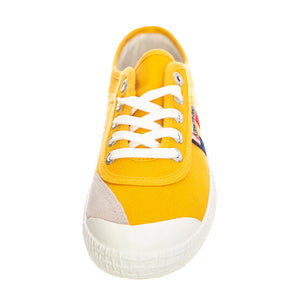 Retro Canvas 5005 - Scarpe Stringate Profilo Basso Donna Gialle / Golden Road K192496-YLW . KAWASAKI 