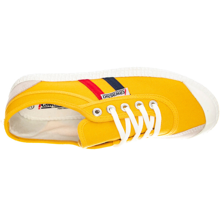 Retro Canvas 5005 - Scarpe Stringate Profilo Basso Donna Gialle / Golden Road K192496-YLW . KAWASAKI 