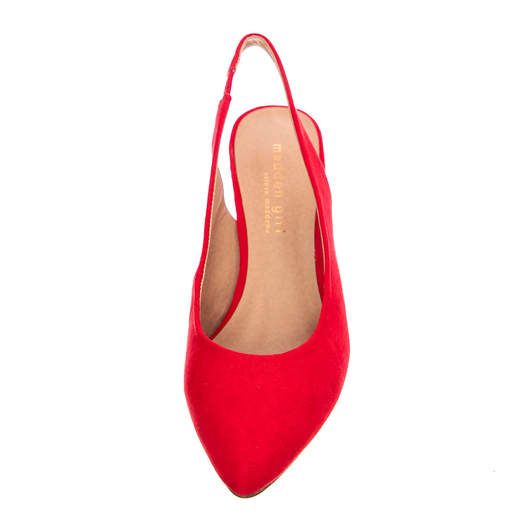 Womens Cayton Shoes - Red Fabric - Scarpe Décolleté Donna Rosse CAYT01J1-RED FABRIC . MADDEN GIRL 