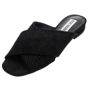 Womens Jaxon Sandals - Black Snake - Sandali Donna Neri JAXO01S1-BLK SNAKE . STEVE MADDEN 