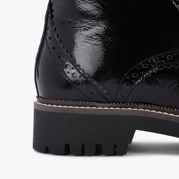 SOFIA BLACK / OTHER SUEDE - Stivaletti Stringati Donna Neri KG-SOFIABLK . KURT GEIGER 