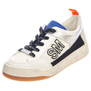 GIMMIE - Scarpe Stringate Profilo Basso Donna Bianche SMPGIMMIE-METMLT . STEVE MADDEN 
