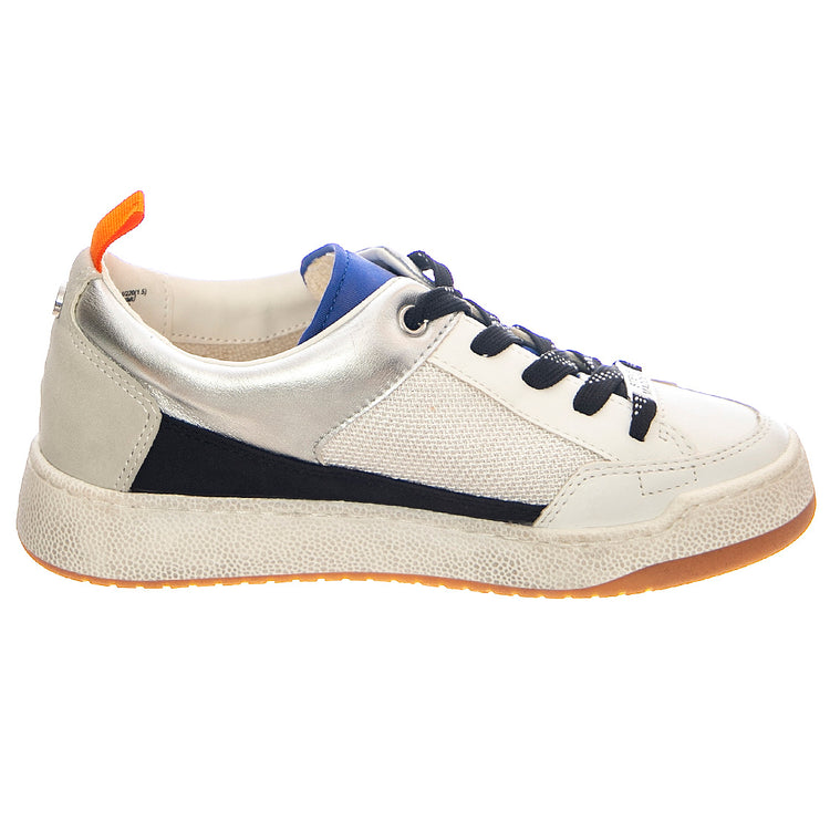 GIMMIE - Scarpe Stringate Profilo Basso Donna Bianche SMPGIMMIE-METMLT . STEVE MADDEN 