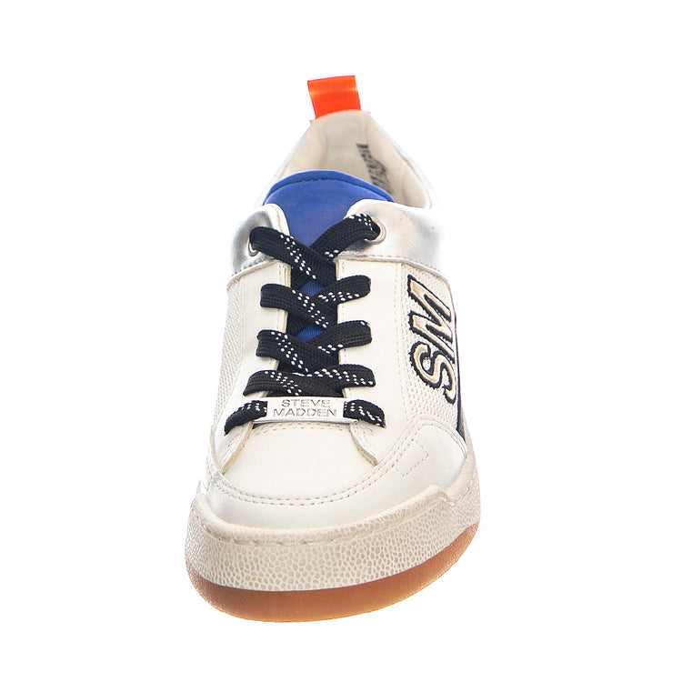 GIMMIE - Scarpe Stringate Profilo Basso Donna Bianche SMPGIMMIE-METMLT . STEVE MADDEN 