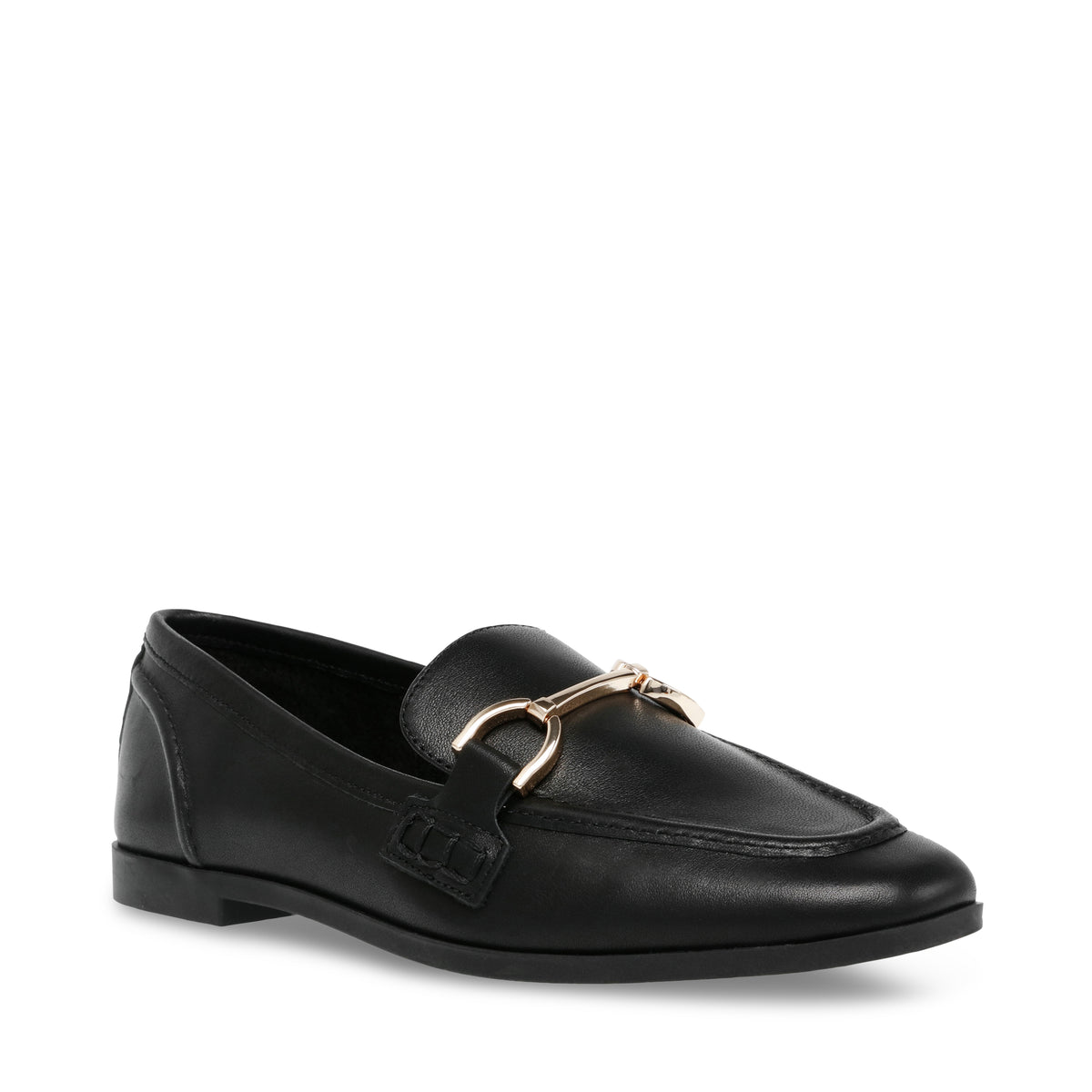 Carrine Black Leat - Scarpe Basse Donna Nere SMSCARRINE-BLK . STEVE MADDEN 