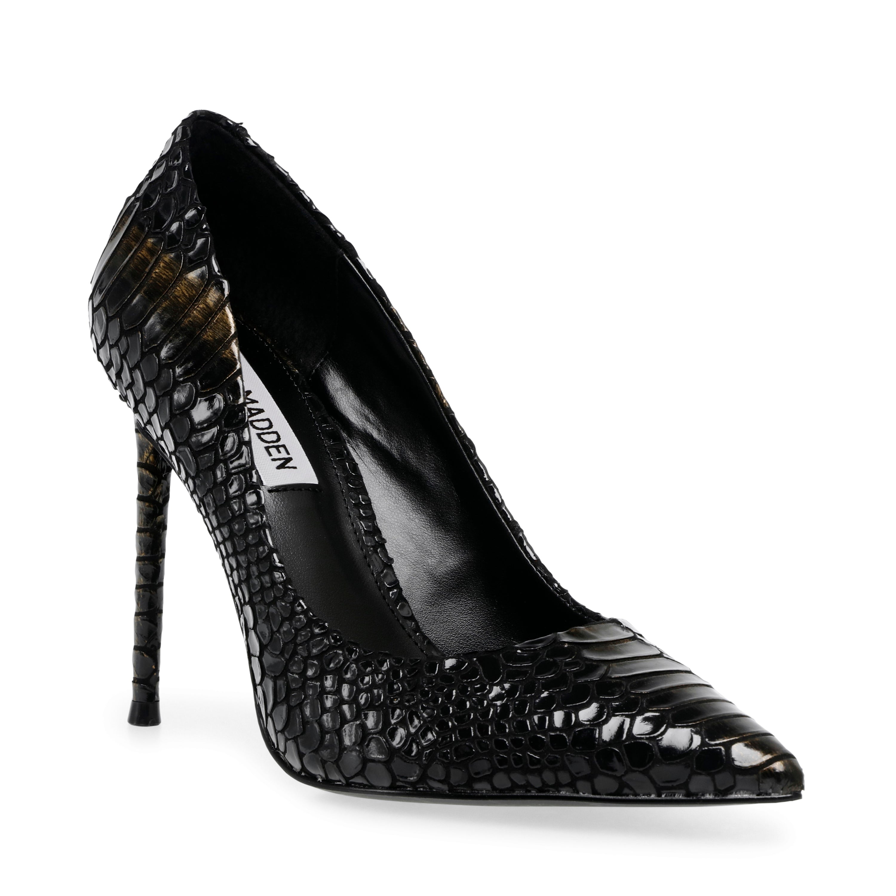 VALA BLK/BRONZE - Scarpe Décolleté Serpente Donna Nere SMSVALA-BLKBRZ . STEVE MADDEN 
