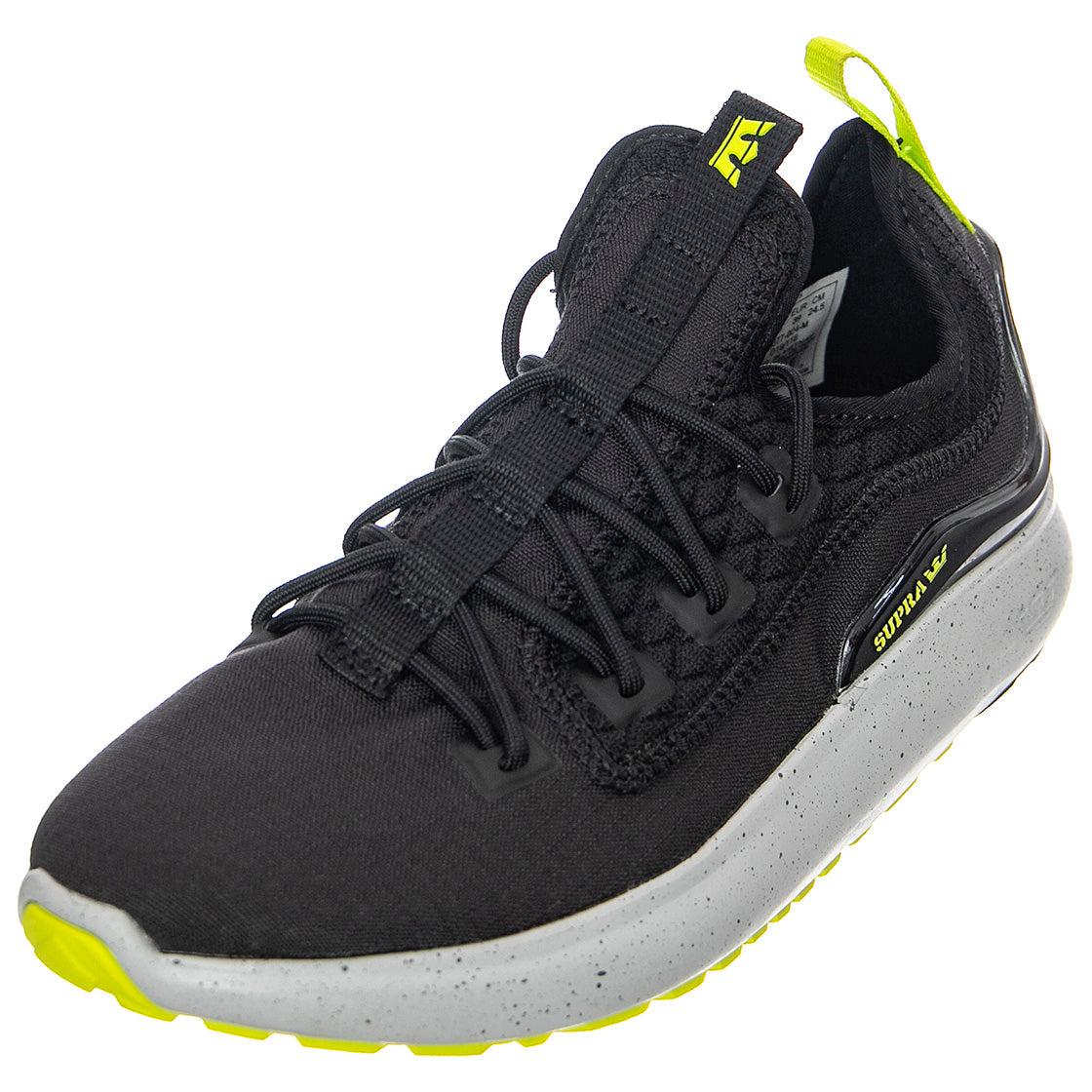 Factor Xt - Scarpe Stringate Profilo Basso Uomo Nere / Grigie FACTOR XT Black-Lt. Grey . SUPRA 