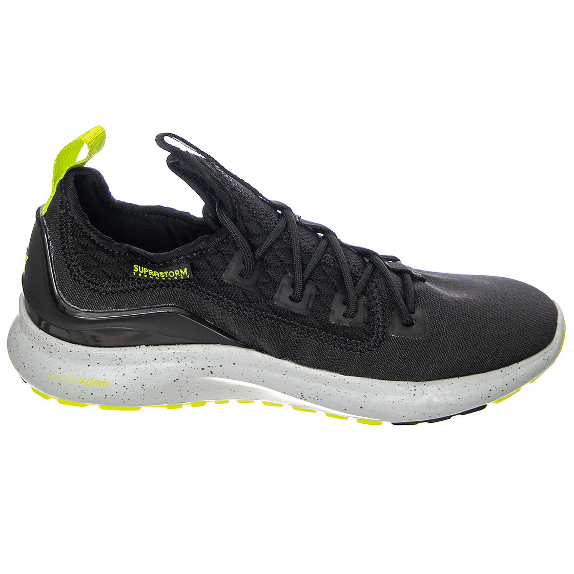 Factor Xt - Scarpe Stringate Profilo Basso Uomo Nere / Grigie FACTOR XT Black-Lt. Grey . SUPRA 