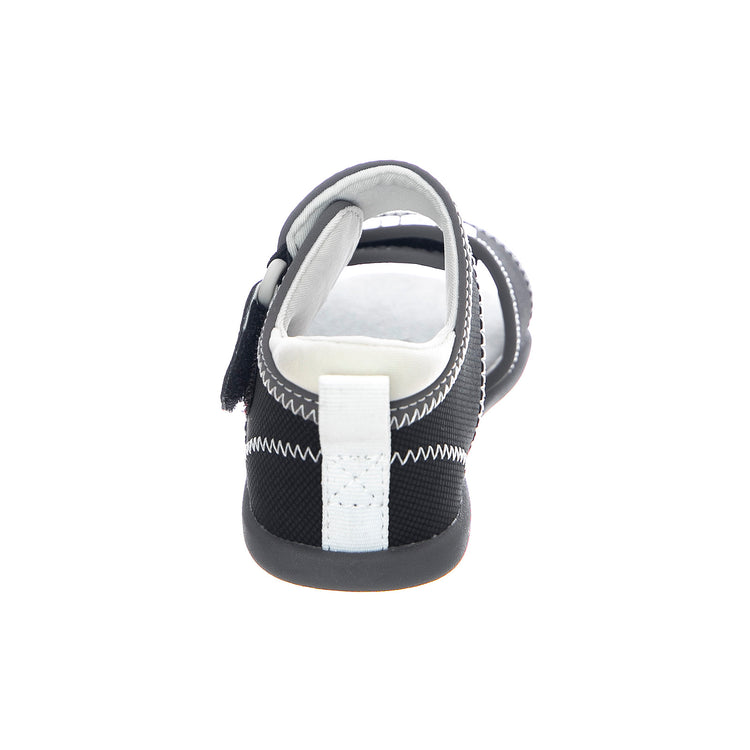 Delta Sandals - Black / White - Sandali Bambino / Bambina Neri / Bianchi UGKDELTABW1107984T . UGG 