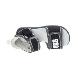 Delta Sandals - Black / White - Sandali Bambino / Bambina Neri / Bianchi UGKDELTABW1107984T . UGG 