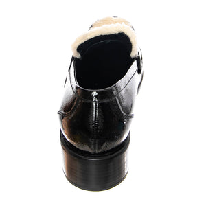Sorbonne-F - Mocassini Donna Neri / Bianchi / Ivory JCSJC93821-BLA . JEFFREY CAMPBELL 