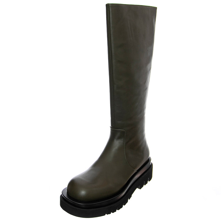 Tanked-Kh - Stivali Donna Verde Scuro JCSJCD0342205-DAR . JEFFREY CAMPBELL 