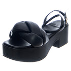 Braided - Sandali Donna Neri JCSJCD050202-BLK . JEFFREY CAMPBELL 
