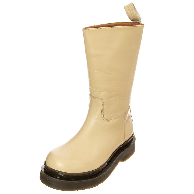 T 14 Smooth - Stivali Donna Greasy Milk / Beige BTSTBOOT14-MLG . MR BOOTS 