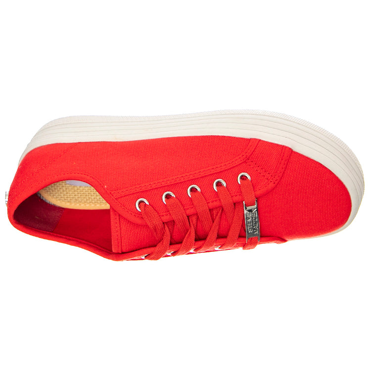 Bobbi - Scarpe Stringate Profilo Basso Donna Rosse SMPBOBBI-RED . STEVE MADDEN 
