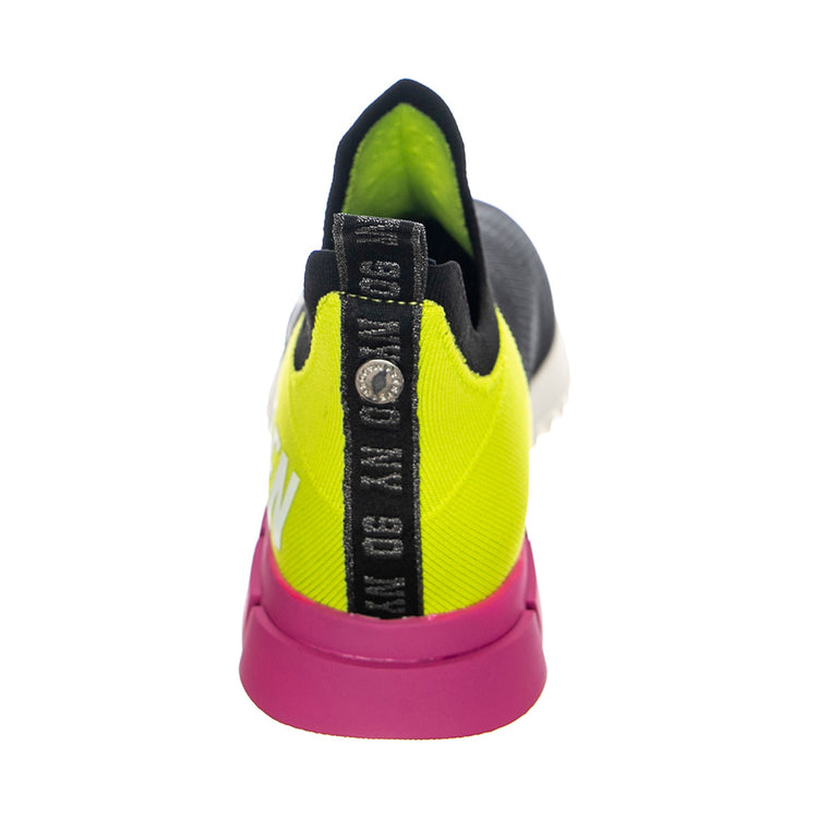 District - Scarpe Slip-On Profilo Basso Donna Nere SMPDISTRICT-BLKMLT . STEVE MADDEN 