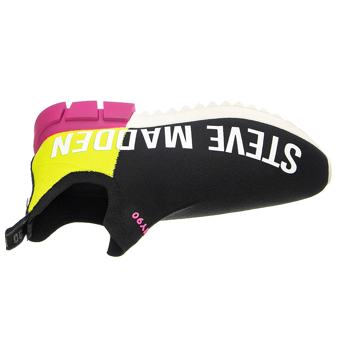 District - Scarpe Slip-On Profilo Basso Donna Nere SMPDISTRICT-BLKMLT . STEVE MADDEN 