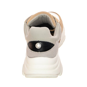 Menace - Scarpe Stringate Profilo Basso Donna Beige / Bianche / Taupe SMPMENACE-TAUMLT . STEVE MADDEN 
